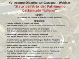 XV Incontro-Dibattito. "Stato dell’Arte del Patrimonio Castanicolo Italiano"